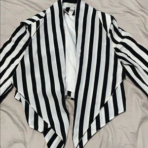 Pin stripped blazer
